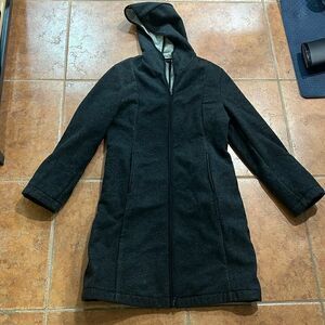 Sisley women’s black over coat size S